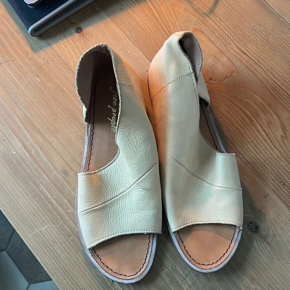 free people shoes free people open toe sandals size 40